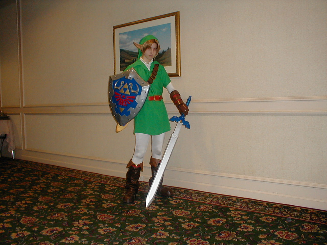 Pikmin Link as Link from The Legend of Zelda: Ocarina of Time