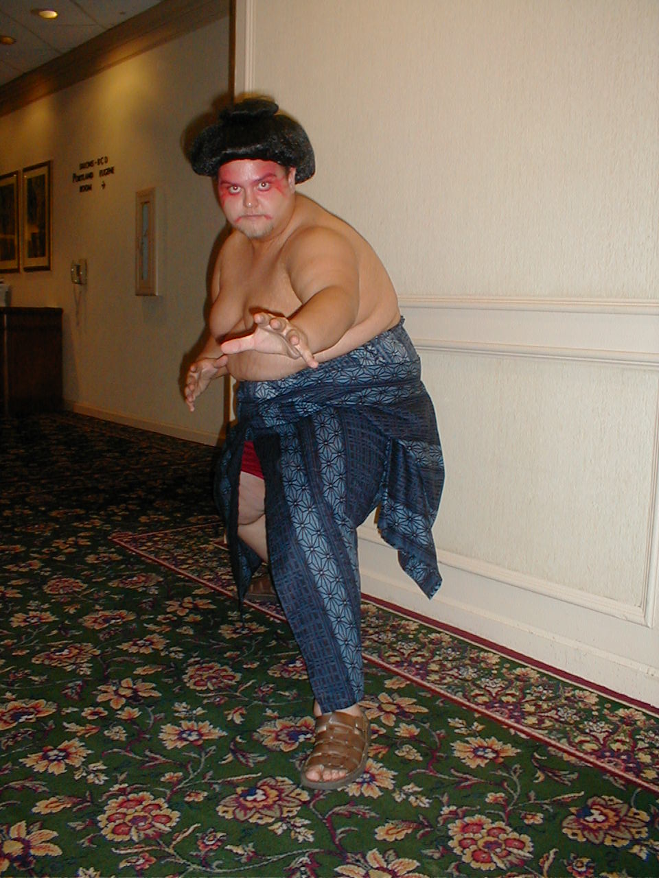 Caleb Butler as Edmund Honda from Street Fighter