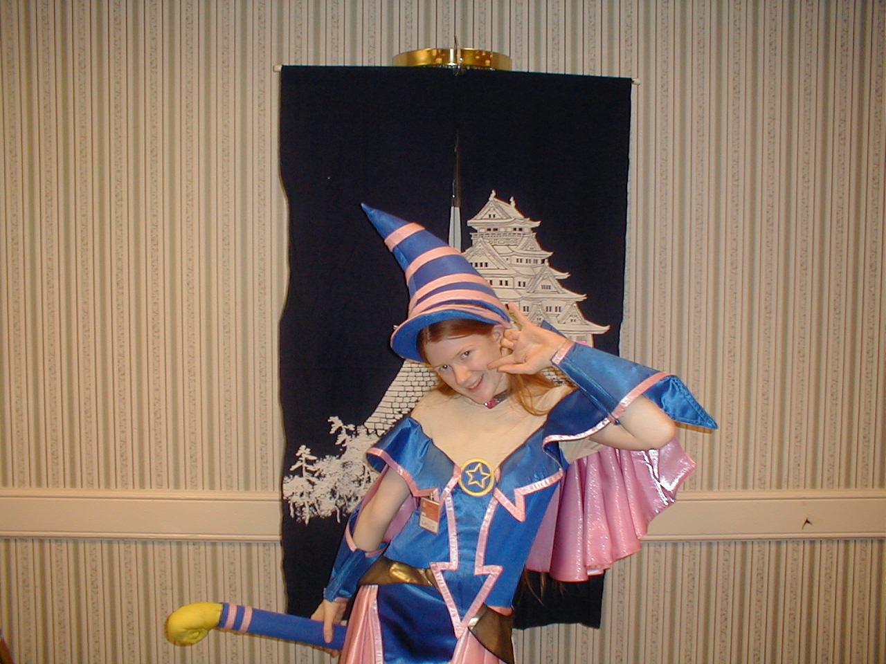 Kelsey Hutchinson as Dark Magician Girl from Yugioh