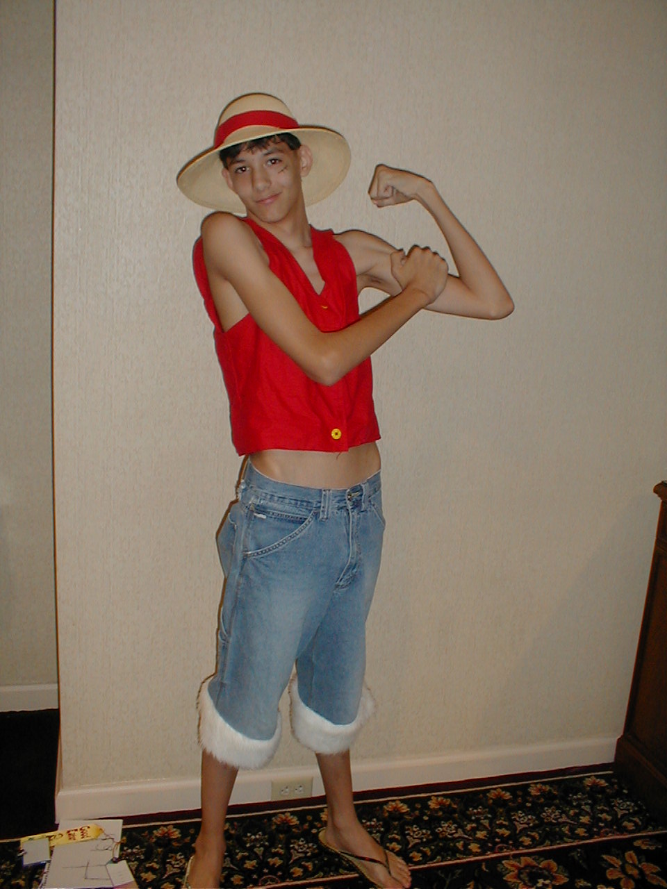 Michael Nguyen as Monkey D. Luffy from One Piece